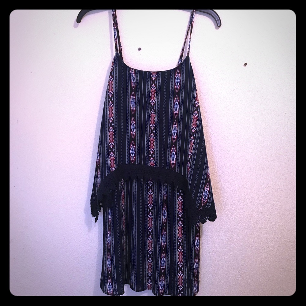 2 Layered Printed Dress